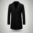 Double-Breasted Wool Overcoat