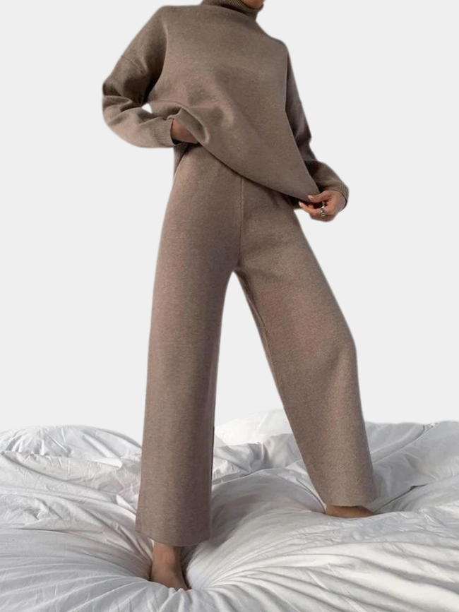 Casual Cotton Set Splicing