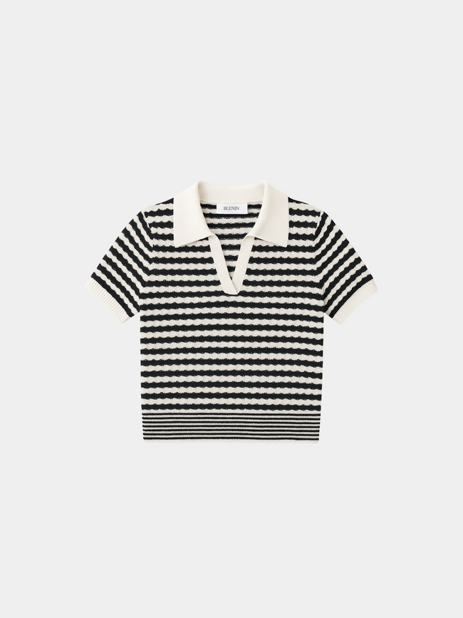 Women’s Striped V-Neck T-Shirt