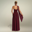 FJØRNA Studio | Maliyah Maxi Dress - Cherry Lacquer