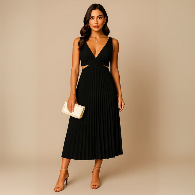 Lucas Kacey - Classic Elegance Featuring Chic Cut-Outs