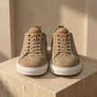 Men's FJØRNA suede trainers, stylish casual shoes with a sleek design and comfortable fit, ideal for everyday wear.