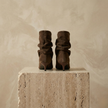 FJØRNA women's suede ankle boots with a sleek design and low heel, stylish footwear for casual or dressy outfits.