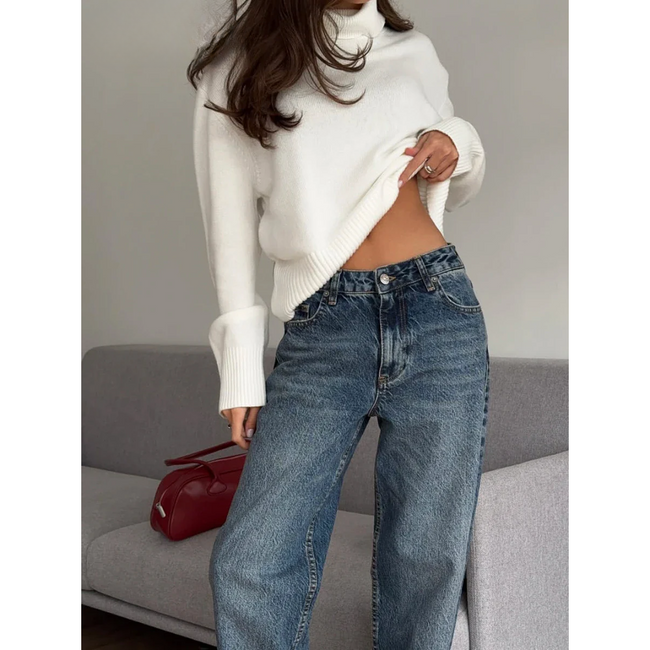 Hannah – jumper Women’s Cozy Turtleneck | Knit Sweater 2