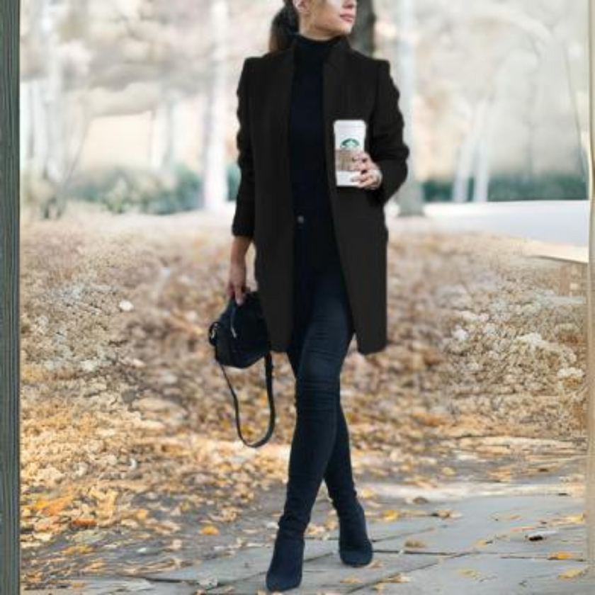 Classic Winter Coat Elegant Design - 2