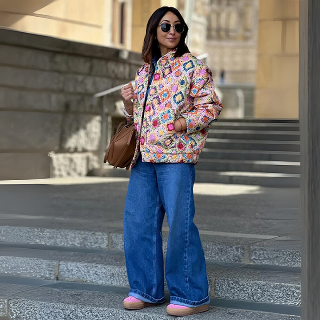 Clara – Quilted Jacket Woman - Cozy Vintage Style | Jacket 2