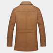 Wool Blend Business Coat 3