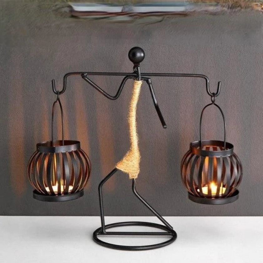 Vinhøsting Candle Stand