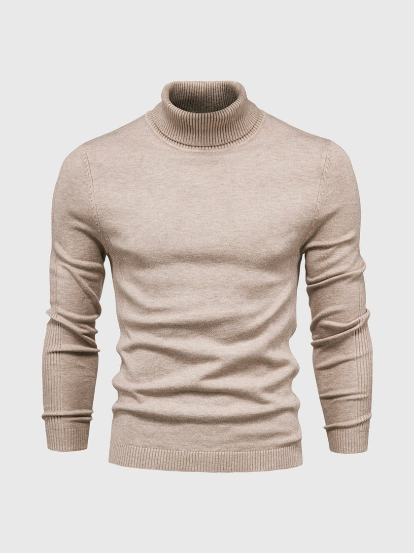 Cotton Turtleneck Sweater