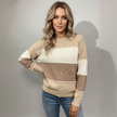 Women's Zig-Zag Colour-Block Sweater