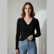 Ava – Cardigan Ladies Women’s Cropped Knitwear | Stylish Top