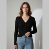 Ava – Cardigan Ladies Women’s Cropped Knitwear | Stylish Top