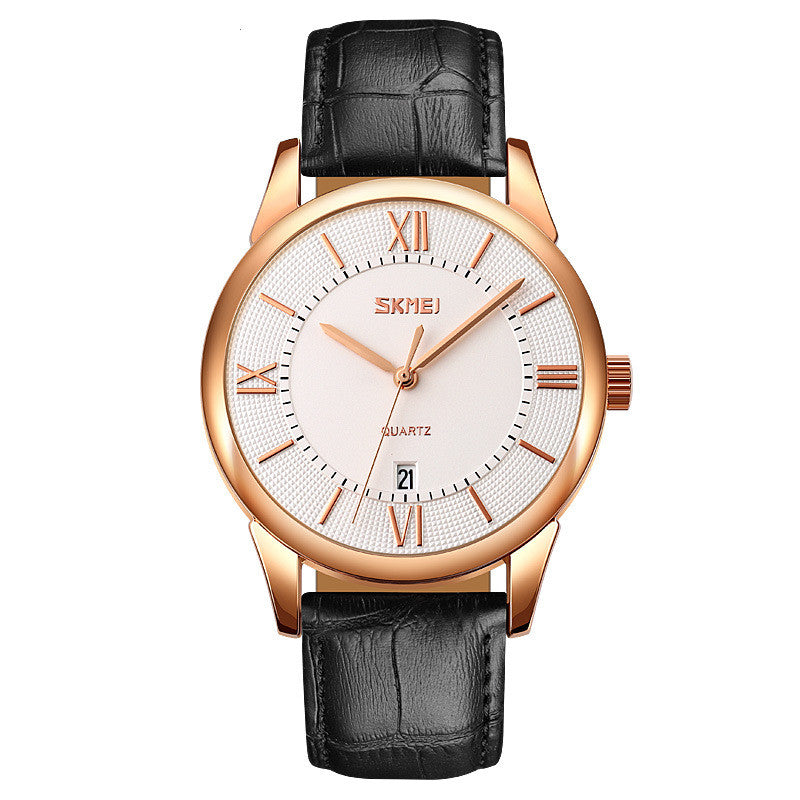 Waterproof Quartz Watch with Calendar