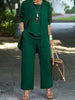 Nora | Stylish Solid Color Three-Piece Ensemble