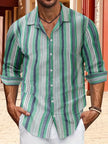 Noah | Men’s Linen Shirt White Size L Premium