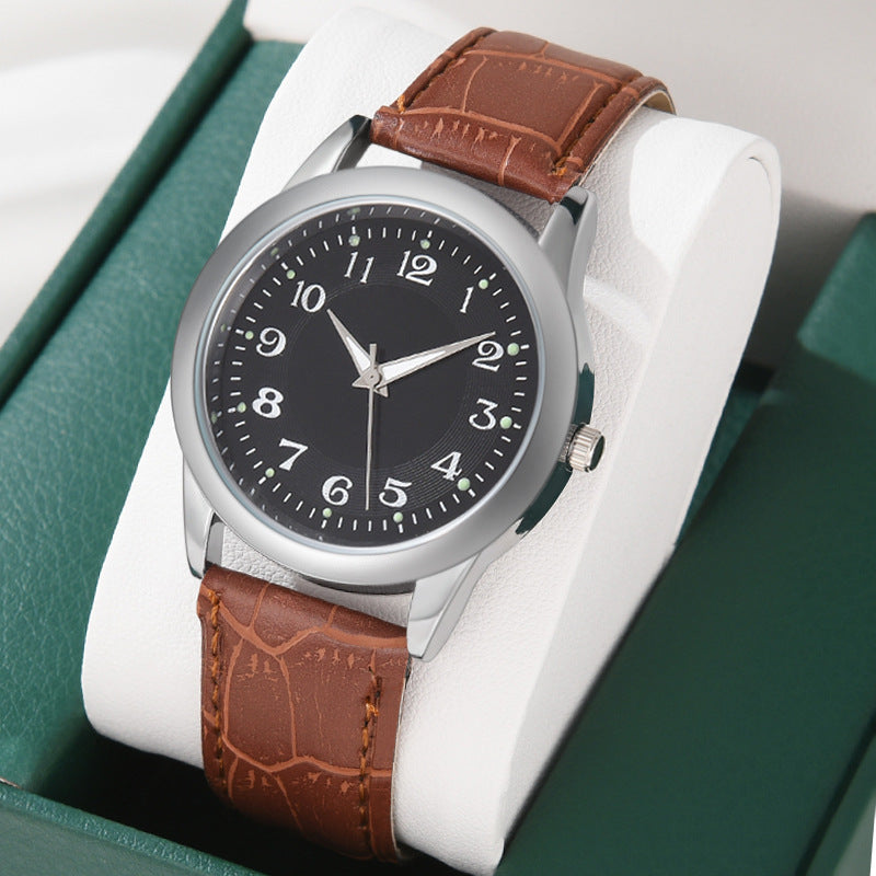 Casual Leather Belt Watch