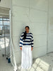 Linde | Women's Striped Knit Sweater