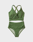 FJØRNA women's bikini set featuring a flattering fit, stylish swimwear with a two-piece design in vibrant colors and modern cut.