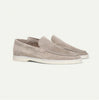 Matte Suede Slip-On Loafers - 11