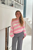 Linde | Women's Striped Knit Sweater