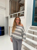 Linde | Women's Striped Knit Sweater