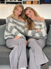 Linde | Women's Striped Knit Sweater