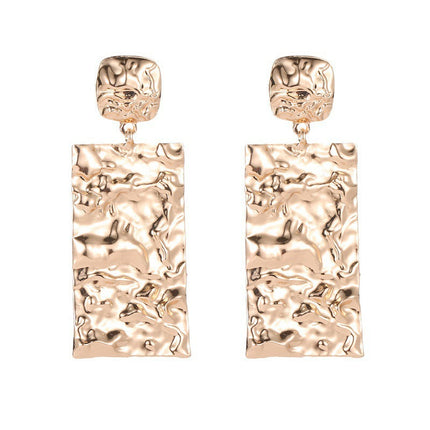 Artistic Long Folded Earrings