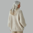 Womens Stylish Cardigan with Flared Sleeves | Modern