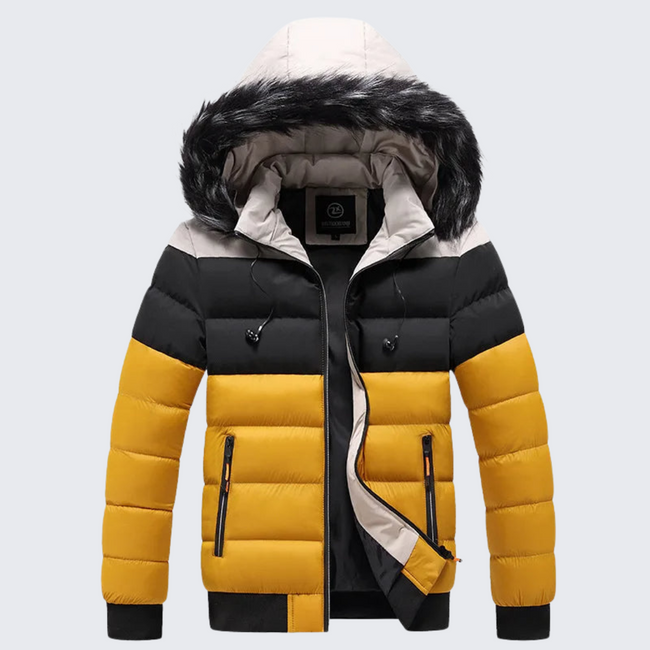 Faux Fur Hooded Thermo-Winter Jacket