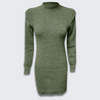 Mira | Long-Sleeve Ribbed Sweater Dress