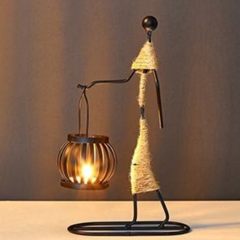 Vinhøsting Candle Stand