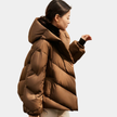 Hooded Puffer Jacket Stylish Warmth