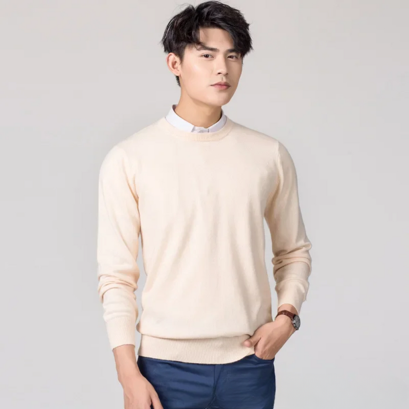 Mark – Crew Neck Men’s Slim-Fit Sweater | Classic Style 4
