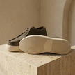 FJØRNA men's suede lace-up loafers featuring a classic slip-on style and stylish design, ideal for casual or formal wear.