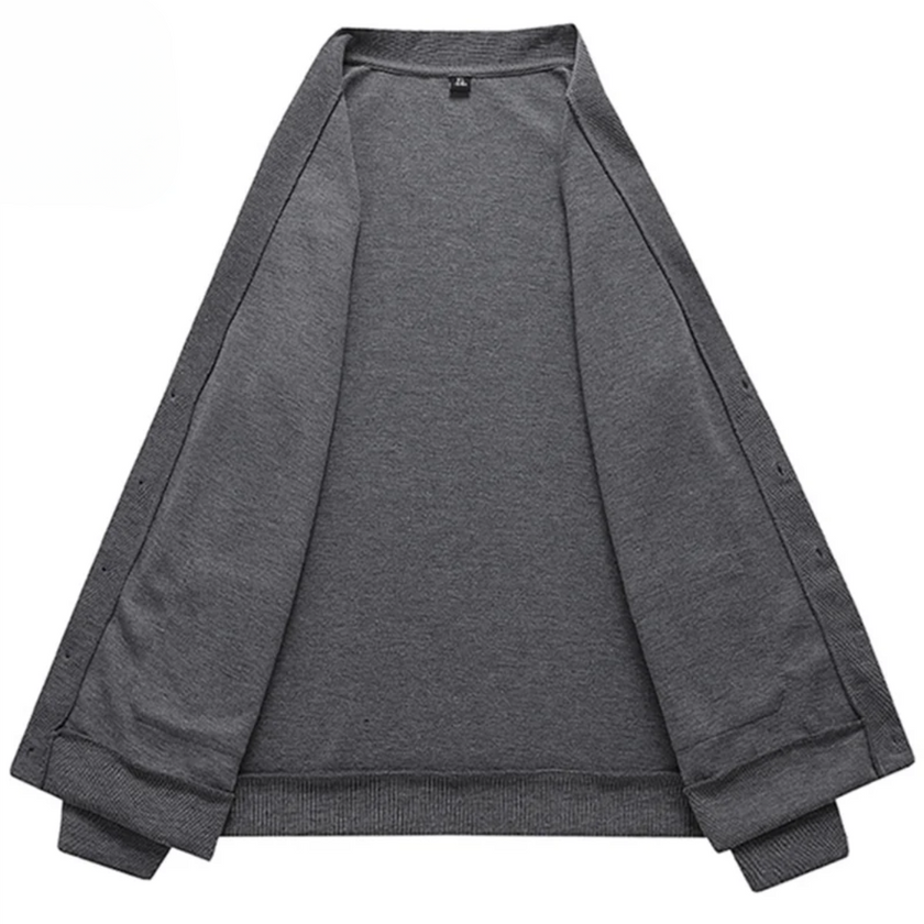 Jack – Men's Black Cardigan | Stylish Knit Outerwear 6