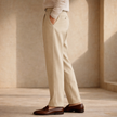 Men’s FJØRNA smart casual trousers with a tailored fit and stretch fabric, ideal for versatile, stylish everyday wear.
