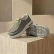 FJØRNA men's mesh walking shoes with breathable air cushion, lightweight design, and supportive sole for comfortable walking.