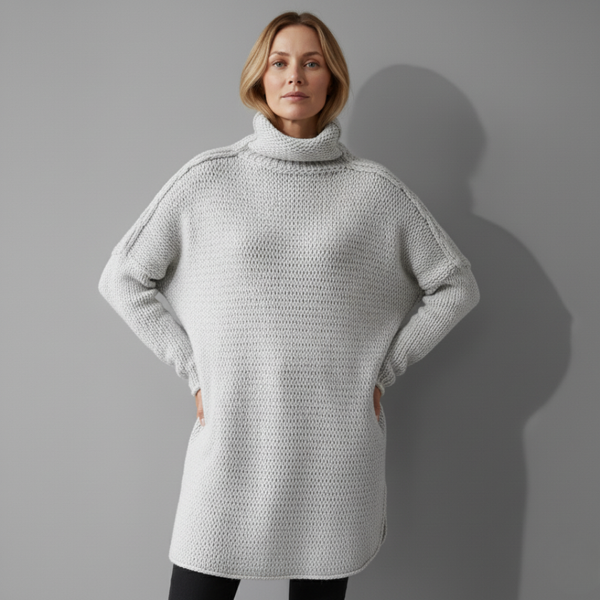 Cozy Oversized Turtleneck Sweater
