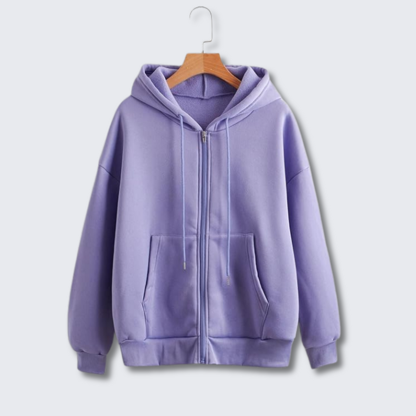 Ada - Chic Women's Casual Zip-Up Hoodie