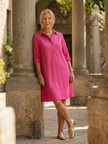 FJØRNA women's summer dress with pockets, casual flowy lightweight dress perfect for warm weather.