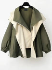 Stylish Waterproof Trench Coat - 1