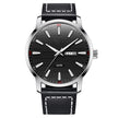 Waterproof Quartz Watch Black