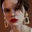 Geometric Metal Earrings