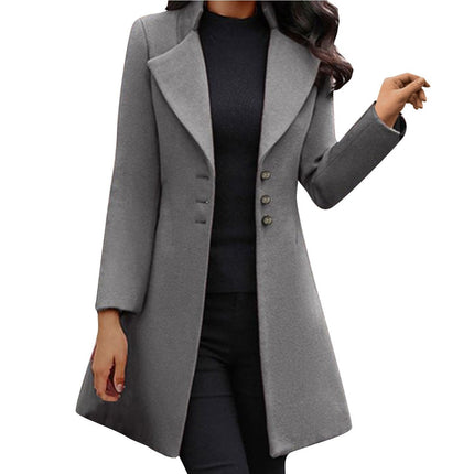 Freya | Elegant Wool Overcoat