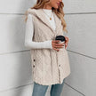 Plush Hooded Cardigan - Soft & Warm
