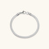 Clara | Elegant 14K Gold Herringbone Chain Bracelet