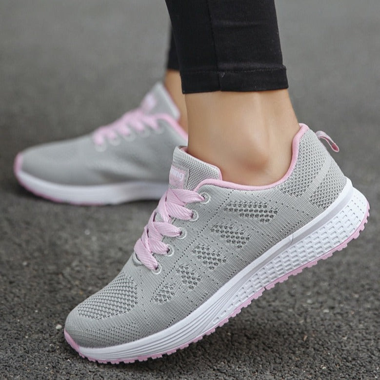 FJØRNA Brielle women's orthopedic walking shoes with supportive design and breathable fabric for comfortable everyday wear.