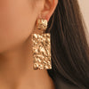 Artistic Long Folded Earrings