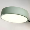 Semi-Flush Modern Halo LED Ceiling Light
