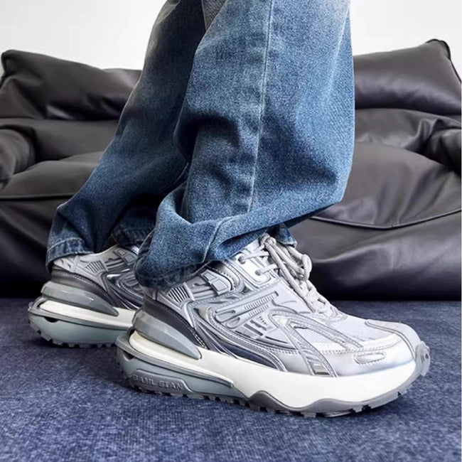 Breathable Mesh Sneakers Gray